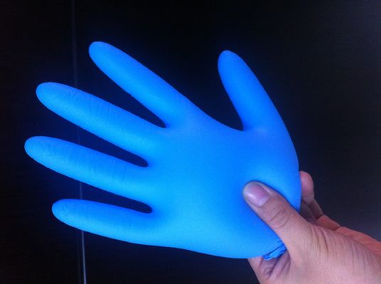 Il grande nitrile extra spolverizza i guanti liberi 3,5 guanti chirurgici liberi del lattice durevole di mil