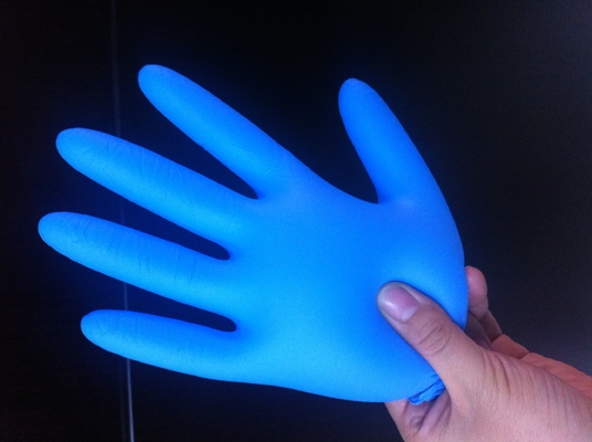 Il grande nitrile extra spolverizza i guanti liberi 3,5 guanti chirurgici liberi del lattice durevole di mil
